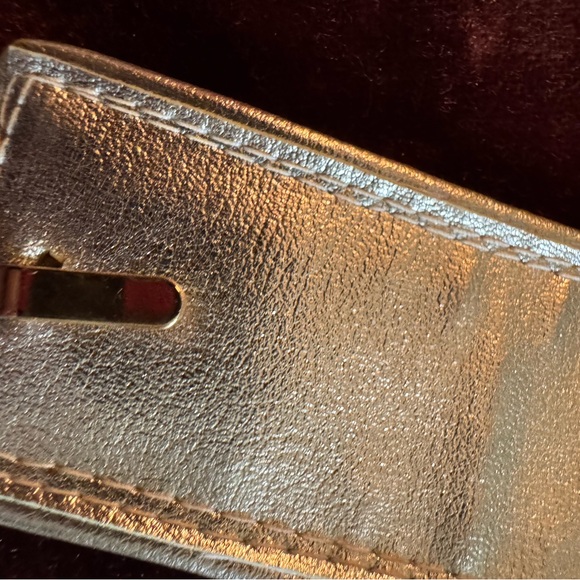 Ultimate Disco Queen Gold “mesh” and rhinestone Bow Belt!Art Deco Glam ! - Picture 8 of 9